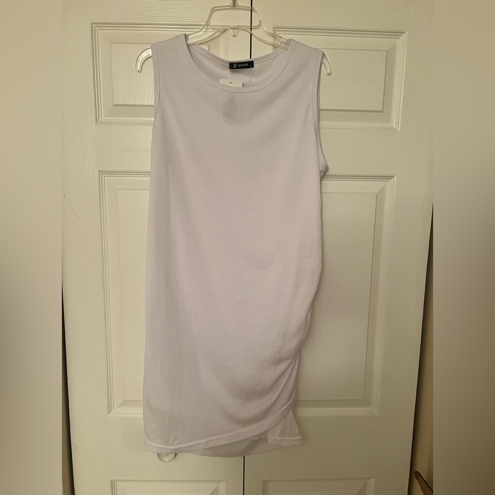 White Sleeveless Dress